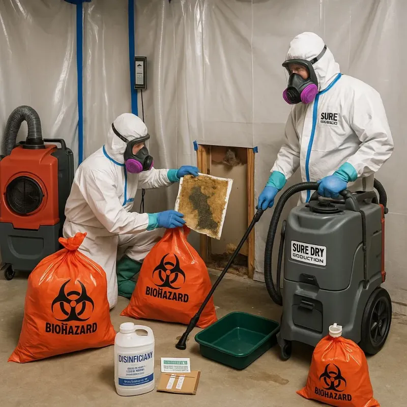 Contaminated Water Handling Protocols process in Mescal, AZ