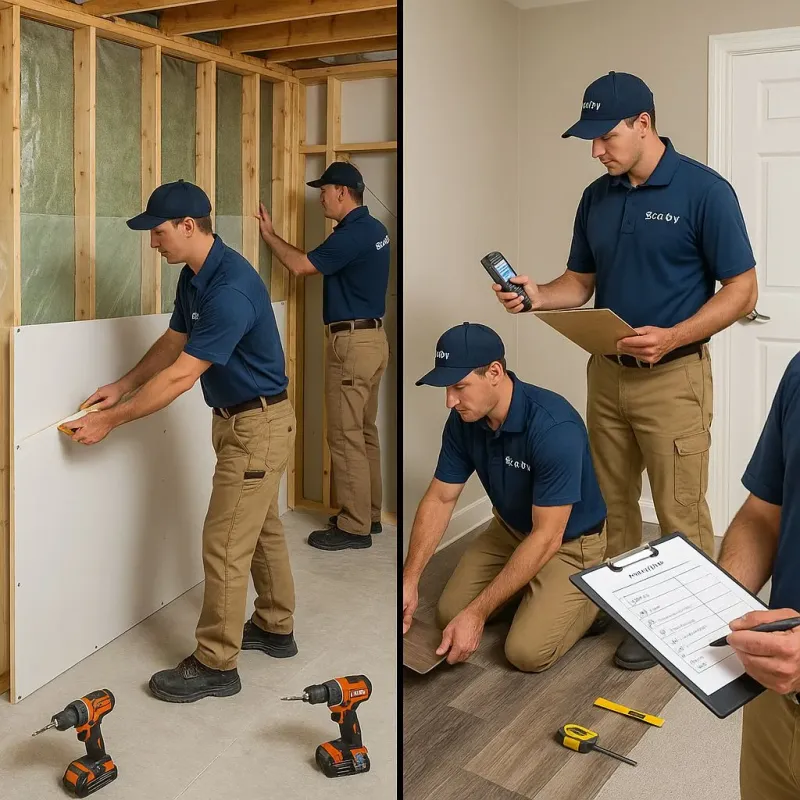Repairs and Reconstruction process in Mescal, AZ